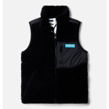 Columbia Gilet Jongens, Archer Ridge Reversible Zwart Wit, 52ISEWUHQ